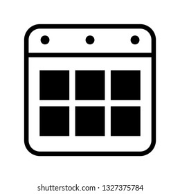 calendar event favorites icon vector