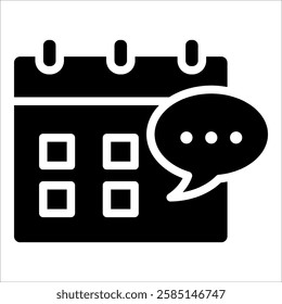 Calendar Event Icon Element For Design