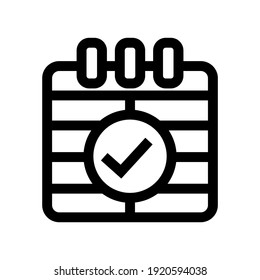 calendar event icon or logo isolated sign symbol vector illustration - high quality black style vector icons
