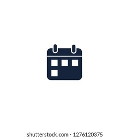 Calendar Event Schedule Icon Symbol Logo Template