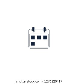 Calendar Event Schedule Icon Symbol Logo Template
