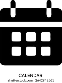 Calendario y programación de eventos Recordatorio Diseño de iconos