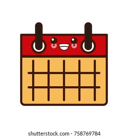 Calendar event sheet icon vector illustration graphic design