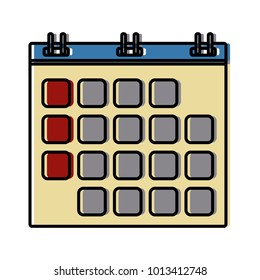 Calendar event symbol