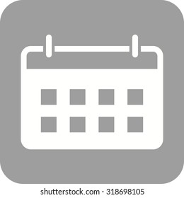 Calendar, event, year icon vector image. Can also be used for wedding. Suitable for use on web apps, mobile apps and print media.