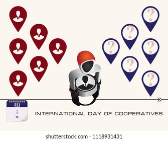 Calendar events of July - Congratulations for International Day of Cooperatives