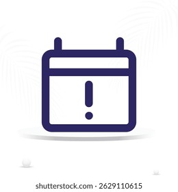 calendar explanation icon, query date