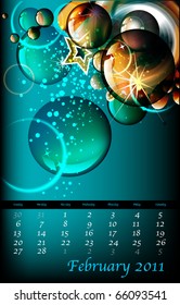 Calendar for February 2011