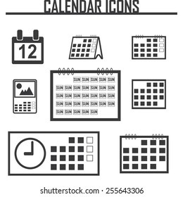 calendar flat icon.