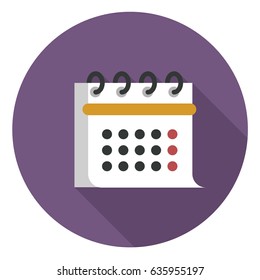 calendar flat icon