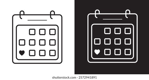 Calendar flat icon set. Deadline, calendar notification, reminder organizer. 1176