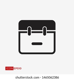 Calendar Flat Icon Vector Illustration