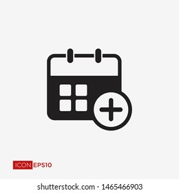 Calendar Flat Icon Vector Illustration