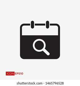Calendar Flat Icon Vector Illustration