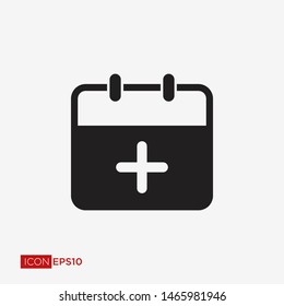 Calendar Flat Icon Vector Illustration
