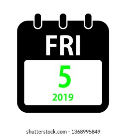 Calendar flat icon. You can apply it in your posters, schedule, etc.