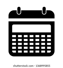Calendar flat icon. You can apply it in your posters, schedule, etc.