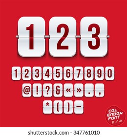 Calendar Font