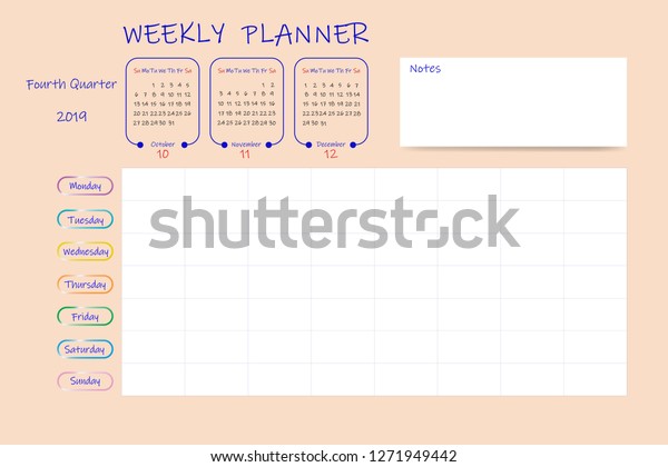 Blank Schedule Chart