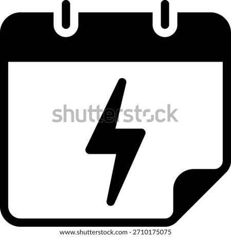 calendar glyph icon illustration vector