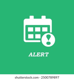 Calendar glyph vector icon Eps 8