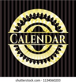 Calendar gold badge
