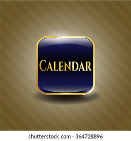 Calendar gold badge