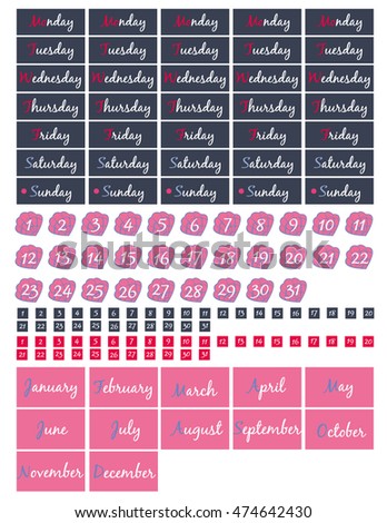 calendar graphics resourcesfor creating wall calendardeskagenda more calendars