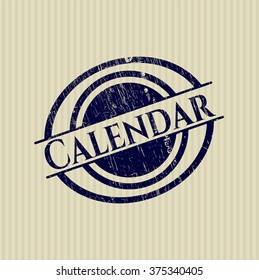 Sello de grifo del calendario