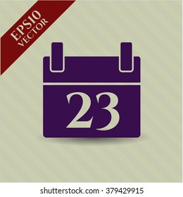 Icono de alta calidad del calendario