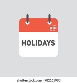 Calendar Holiday Icon