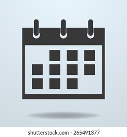 Calendar icon. 