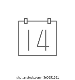 calendar icon
