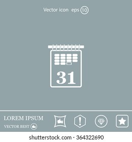 Calendar Icon
