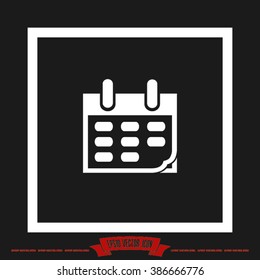 Calendar Icon.
