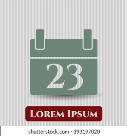 Icono de calendario