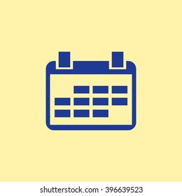 Calendar Icon. 