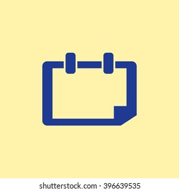 Calendar Icon. 