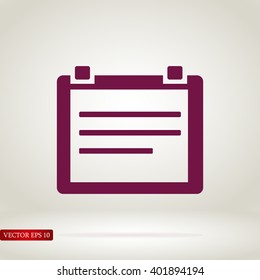Calendar icon