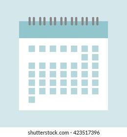 Calendar icon.