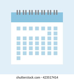 Calendar icon.