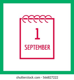 Calendar icon.