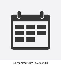 Calendar icon. 