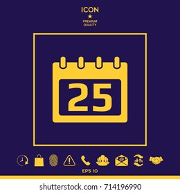 Calendar icon