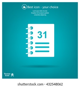 Calendar Icon with 31.