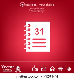 Calendar Icon with 31.