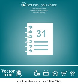 Calendar Icon with 31.