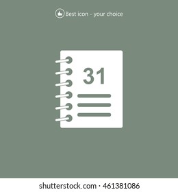 Calendar Icon with 31.