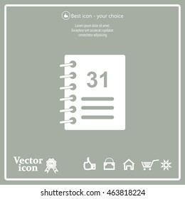 Calendar Icon with 31.