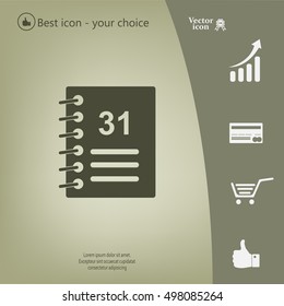 Calendar Icon with 31.